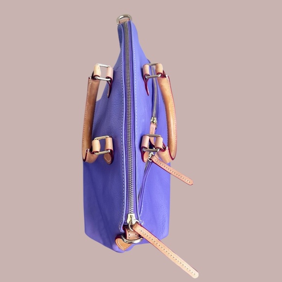 Dooney & Bourke Satchel Shoulder Crossbody Bag Lavender - Picture 9 of 17